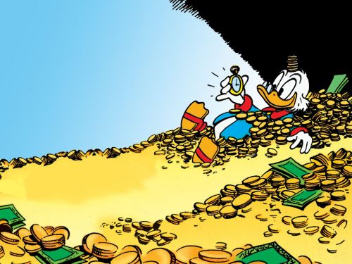 Scrooge McDuck Meme Preview Image