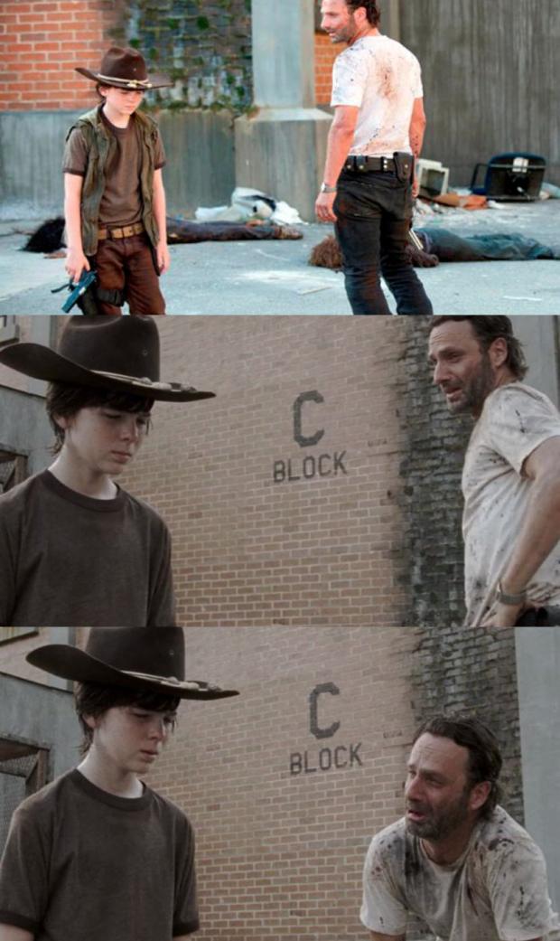 Rick and Carl 3 Meme Preview Image