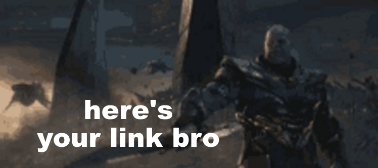 here's your link bro Meme Preview Image