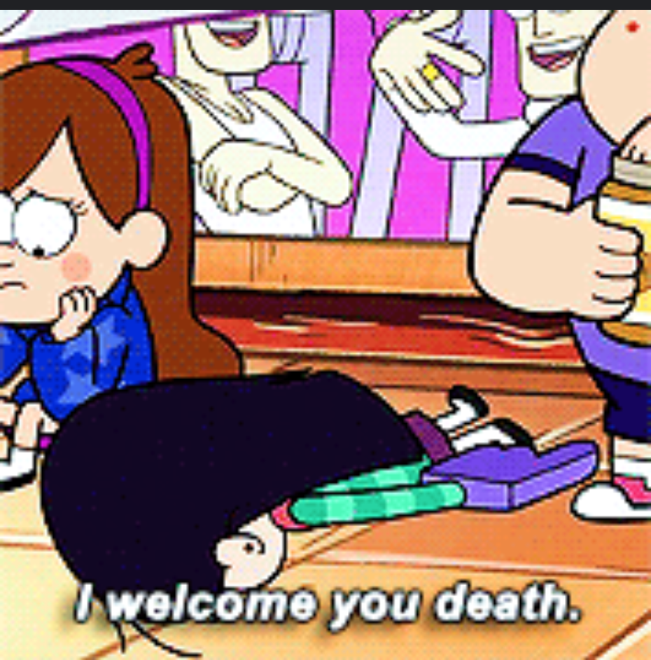 I welcome you death  Meme Preview Image