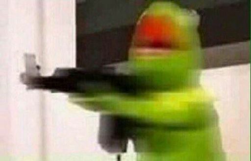 Kermit Gun  Meme Preview Image