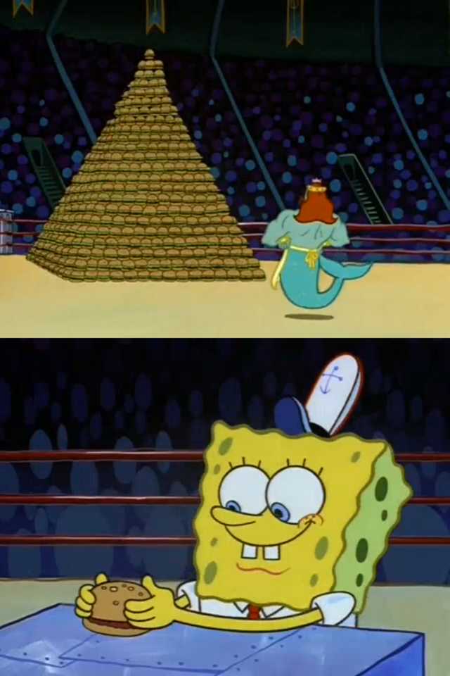 King Neptune vs Spongebob  Meme Preview Image