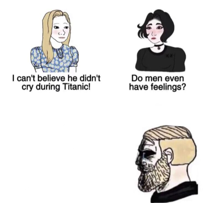 Chad crying  Meme Preview Image
