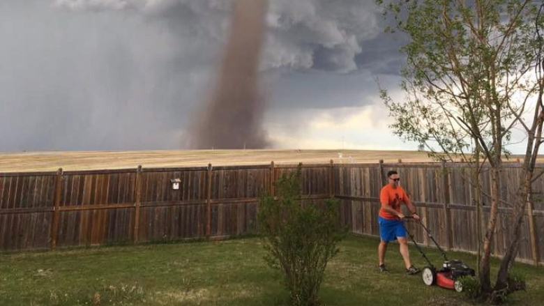 Tornado Lawn Mower  Meme Preview Image