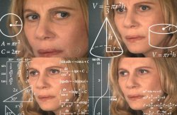 Calculating Meme Template