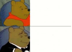 Fancy Winnie The Pooh Meme Template