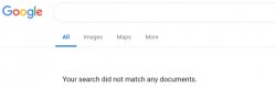 Google No Results Meme Template