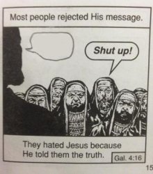 They hated Jesus Meme Template