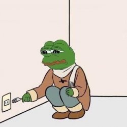 Sad Pepe Suicide Meme Template