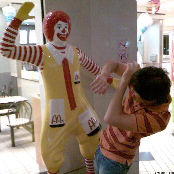McDonald slap  Meme Template