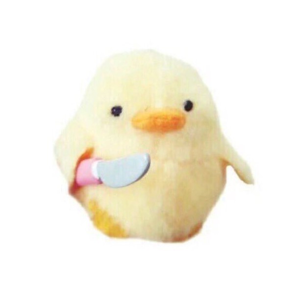 Duck with knife  Meme Template