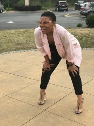 Black woman squinting Meme Template