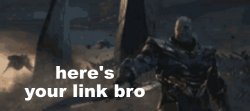 here's your link bro Meme Template
