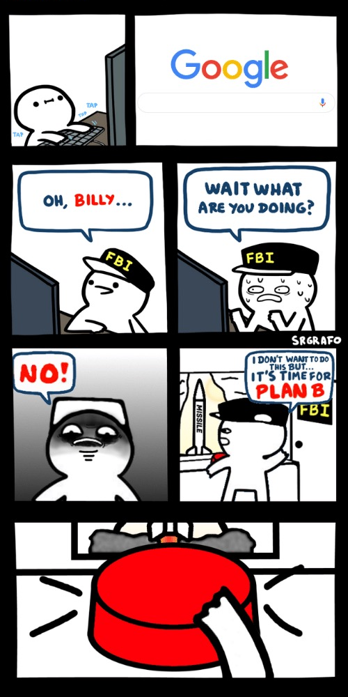 Billy’s FBI agent plan B  Meme Template