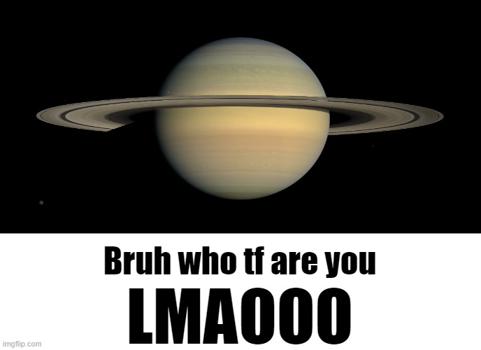Bruh who tf are you LMAOOO  Meme Template