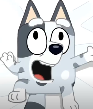 Crazy Muffin (Bluey)  Meme Template