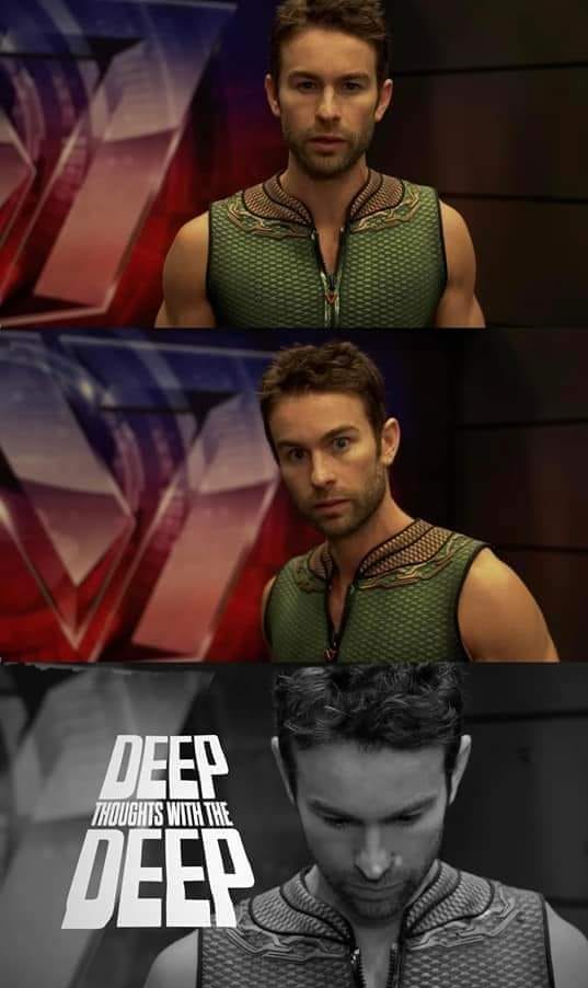 Deep Thoughts with the Deep  Meme Template