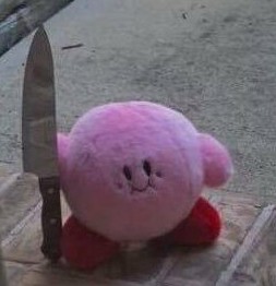 creepy kirby  Meme Template