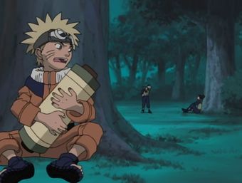 Naruto Hiding  Meme Template