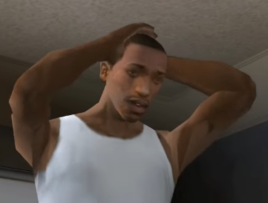 Desperate CJ  Meme Template