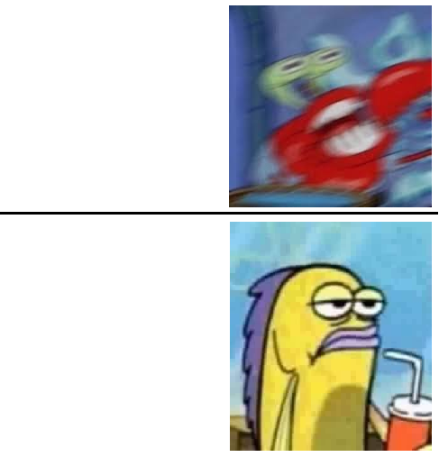 Excited vs Bored  Meme Template