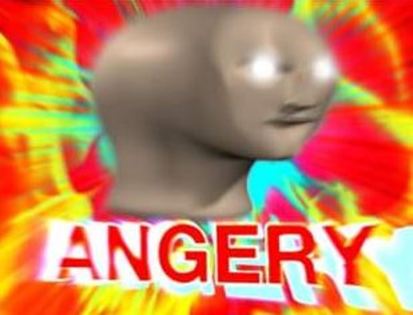 Surreal Angery  Meme Template