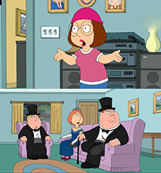 Meg Family Guy Better than me Meme Template