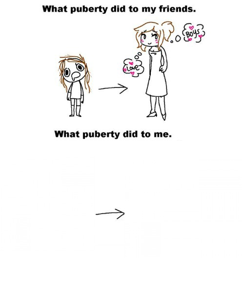 What puberty did to me  Meme Template