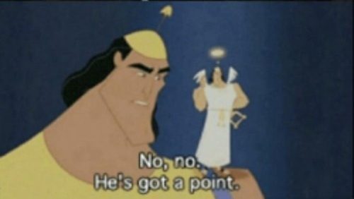 no no hes got a point  Meme Template
