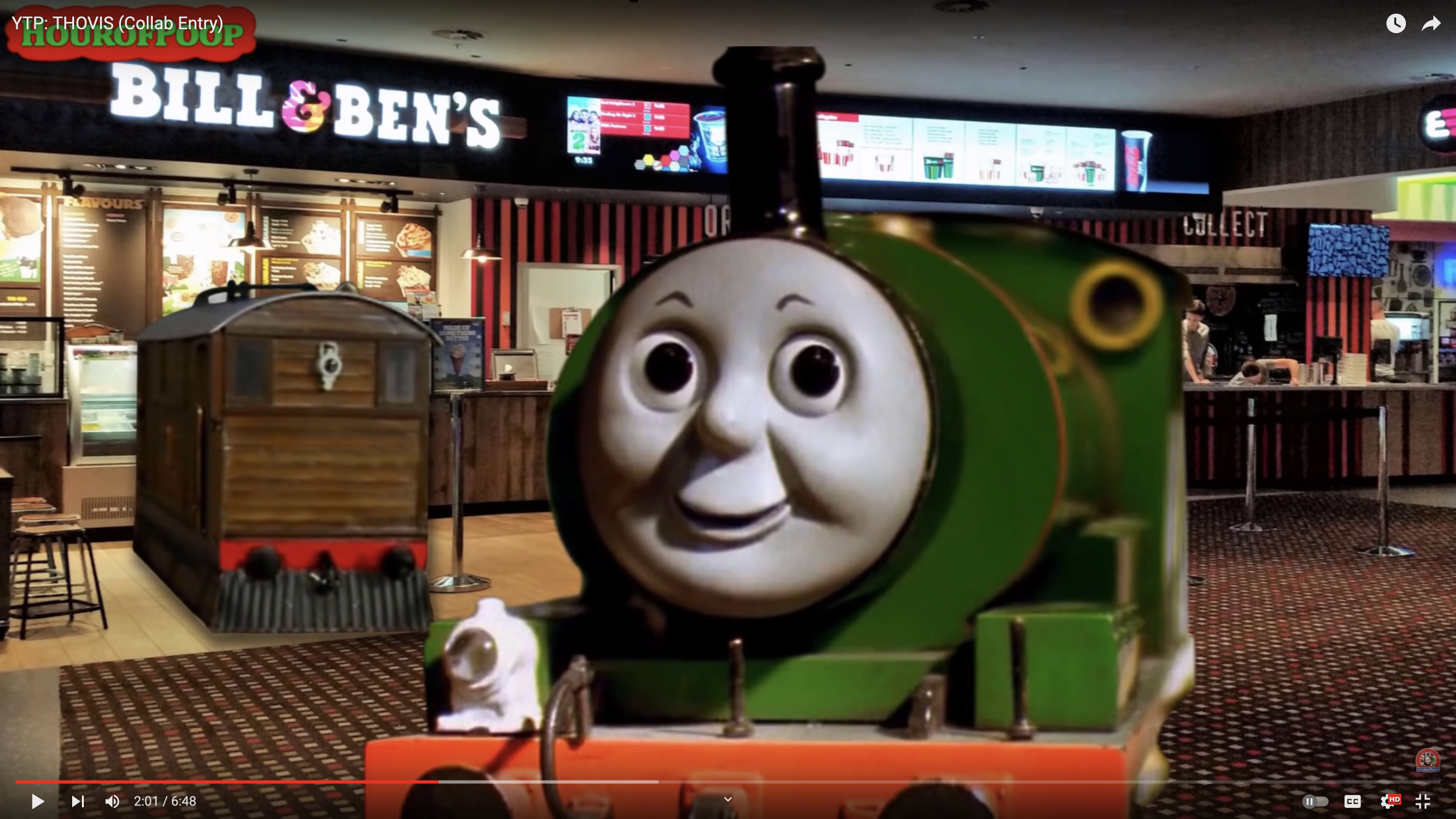 percy and toby at the movies  Meme Template