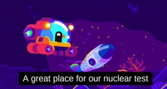 A great place for our nuclear test  Meme Template