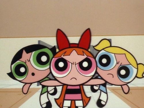 Powerpuff girls are mad at who?  Meme Template