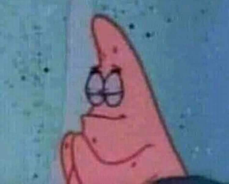 Praying patrick  Meme Template