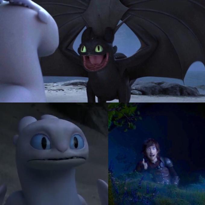Toothless presents himself  Meme Template