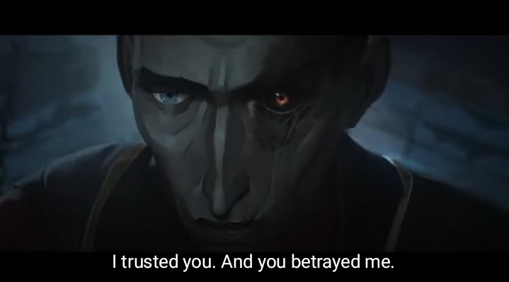 I trusted you and you betrayed me  Meme Template