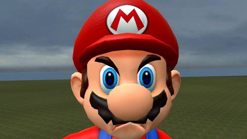Angry Mario  Meme Template