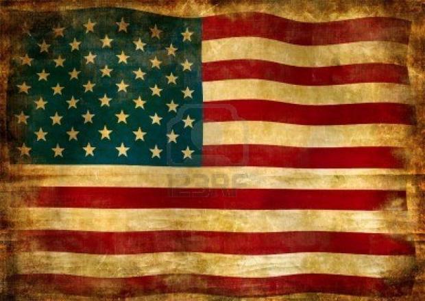 Old American Flag  Meme Template