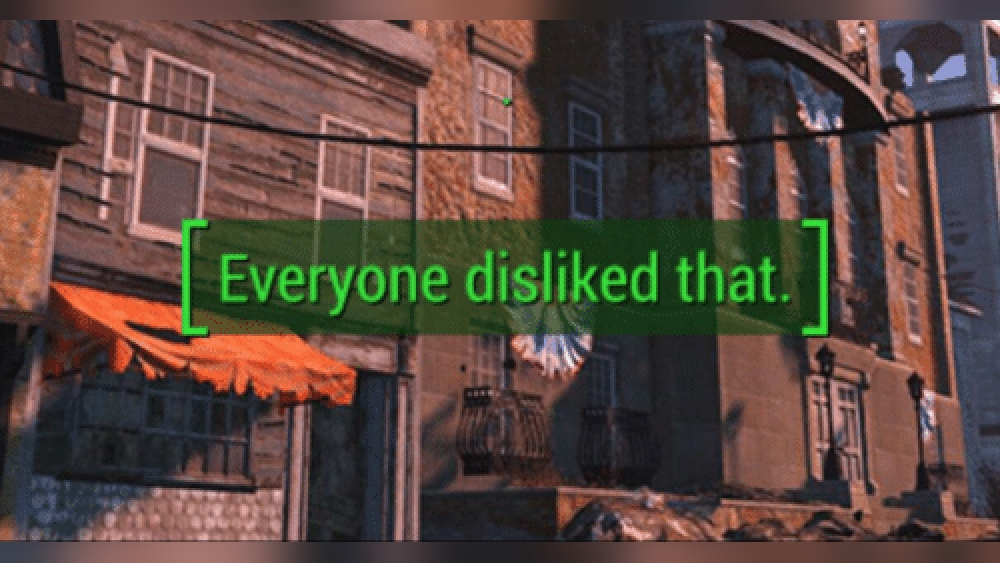 Fallout 4 Everyone Disliked That  Meme Template