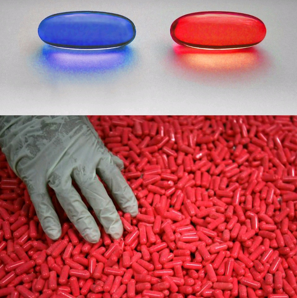 Blue or red pill  Meme Template