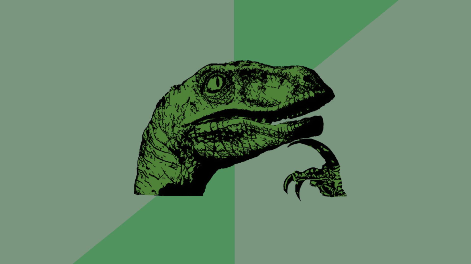 Philosophy Dinosaur  Meme Template