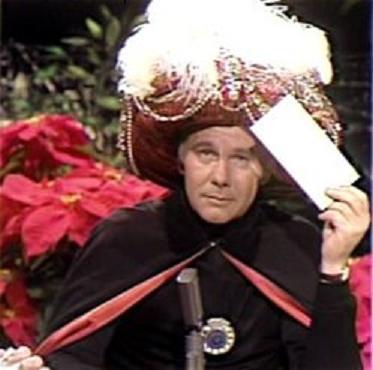 Johnny Carson Karnak Carnak  Meme Template