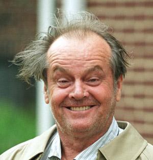 Jack Nicholson Crazy Hair  Meme Template