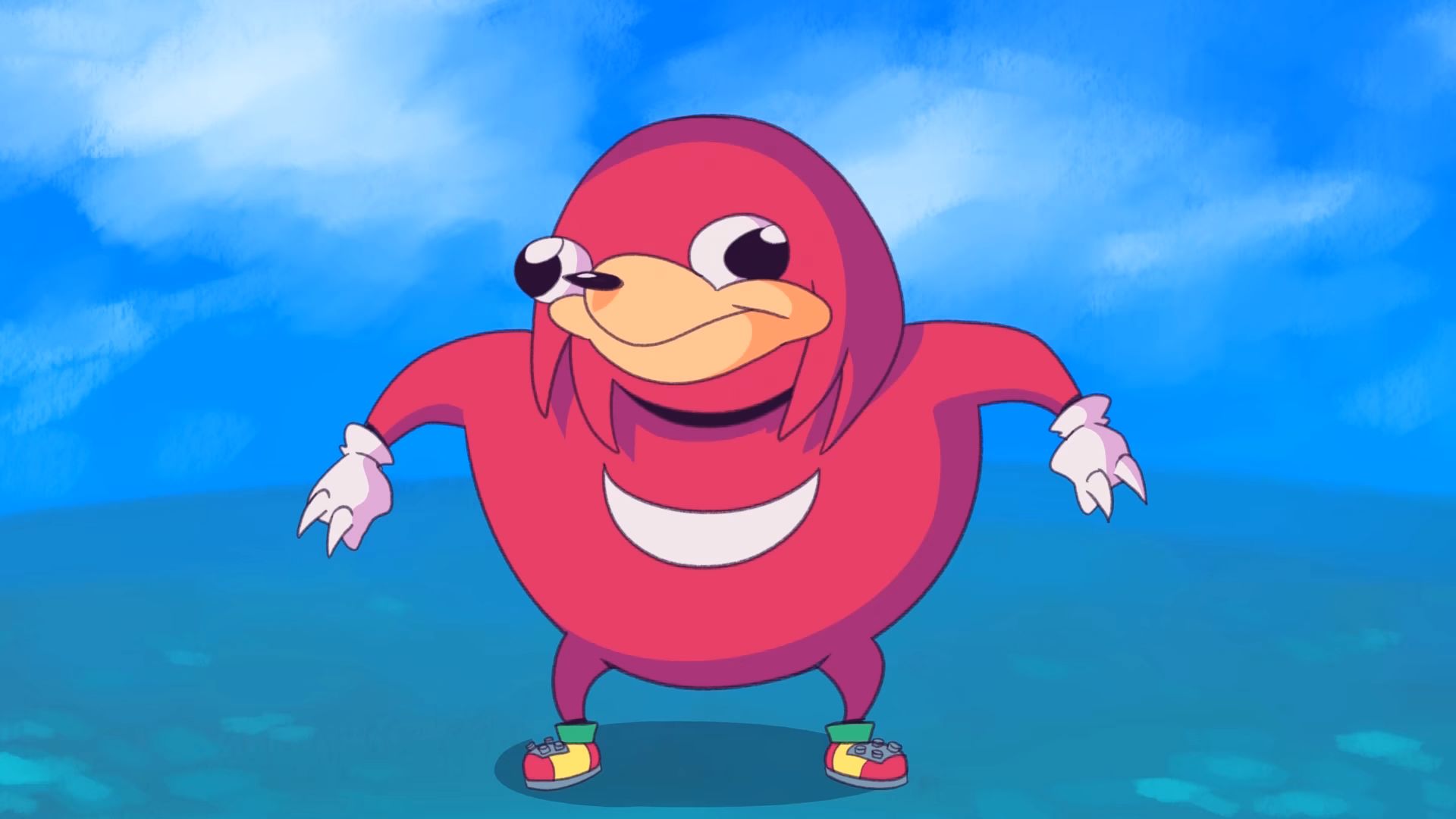Uganda Knuckles  Meme Template