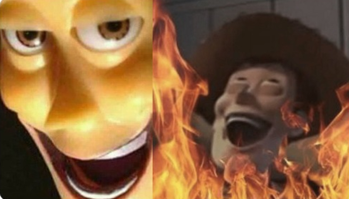 Evil Woody  Meme Template