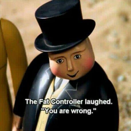 The fat conductor  Meme Template