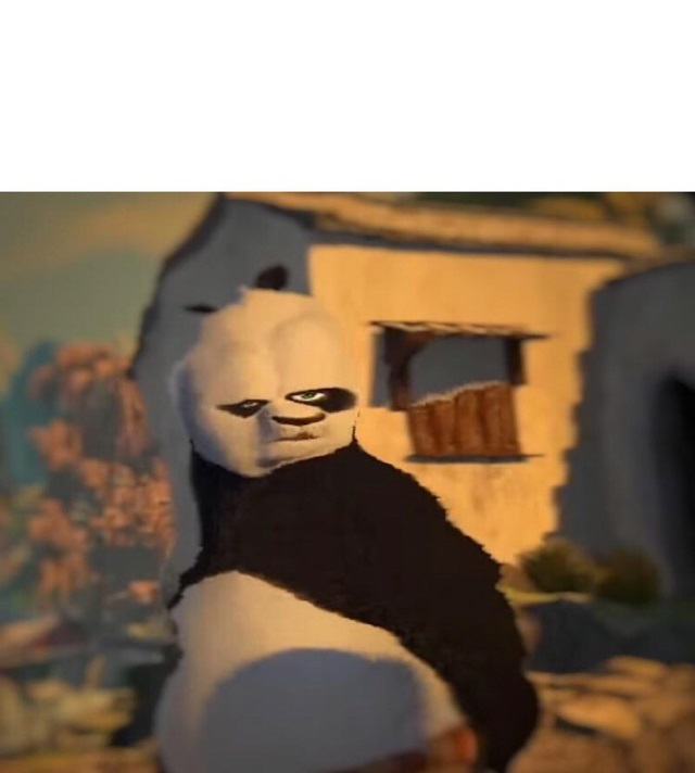 Drunk Kung Fu Panda  Meme Template