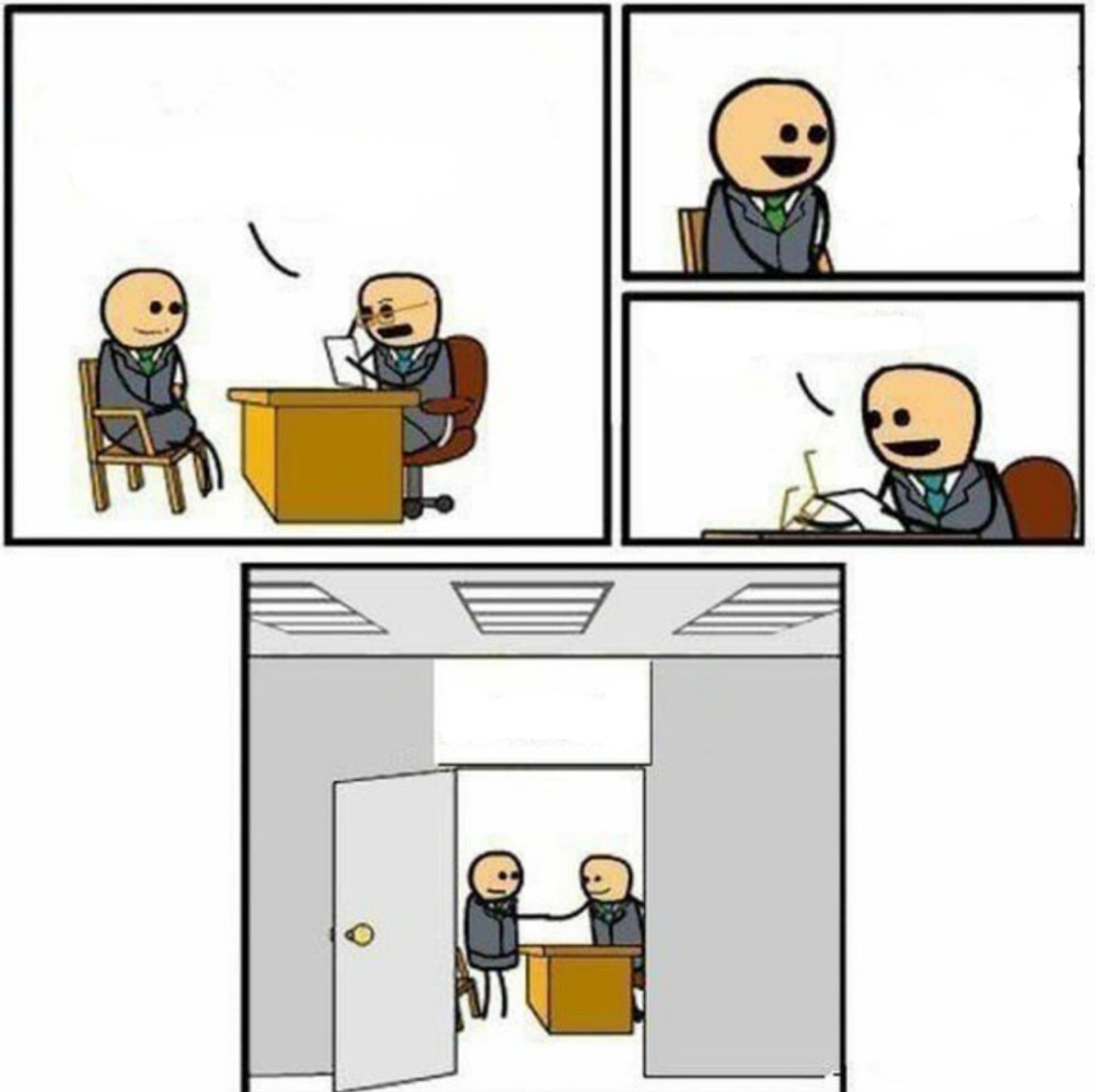 You're hired  Meme Template
