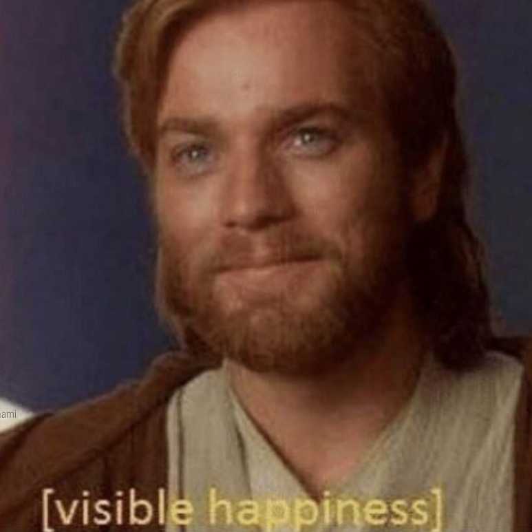 Visible Happiness  Meme Template