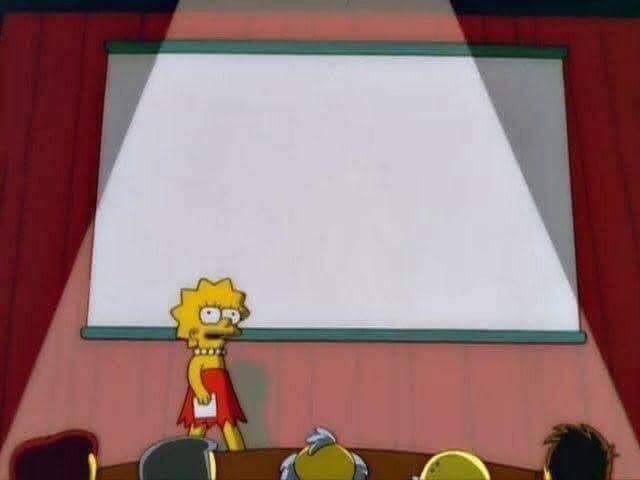 Lisa Simpson Speech  Meme Template