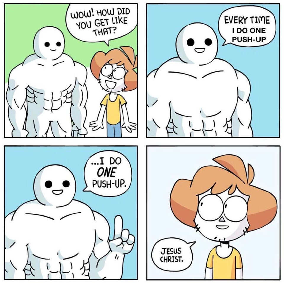 how did you get so strong  Meme Template